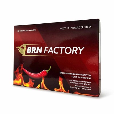 BRN Factory Tablets. Herbal food supplement with group B vitamins and chromium. 40 tablets (red tablets).