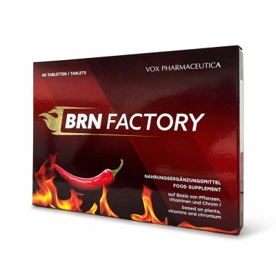 BRN Factory Tablets. Herbal food supplement with group B vitamins and chromium. 40 tablets (blue tablets).