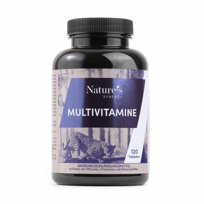 Multivitamins Tablets. More than 20 vitamins and mineral for your well-being. 120 tablets, 2-4 months.